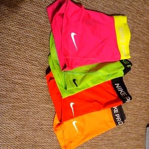 4 Nike Workout Shorts